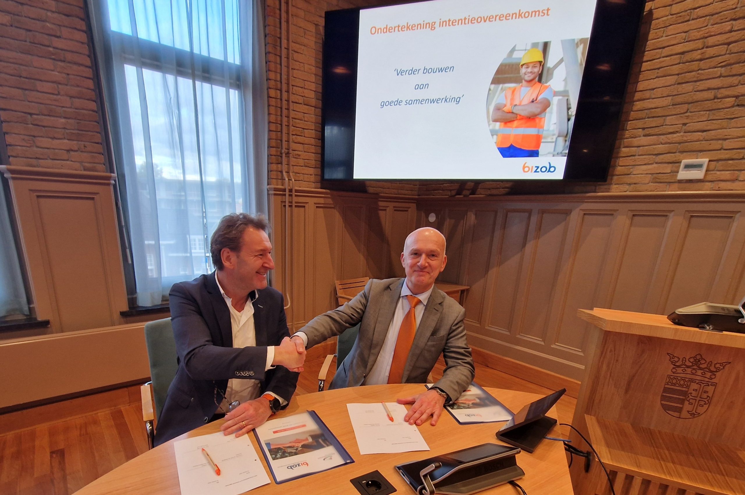 Vernieuwing intentieovereenkomst Bouwend Nederland en Bizob: Samen verder bouwen aan vertrouwen